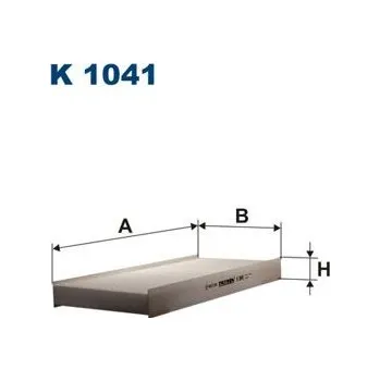 Autodíl Filtr, vzduch v interiéru FILTRON K 1041