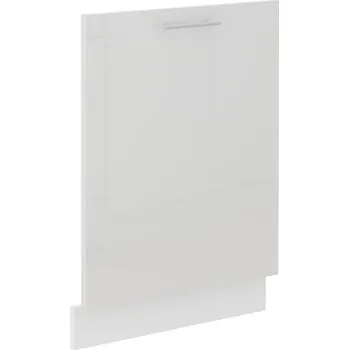 Kuchyňská linka ZM 713 x 596 Dvířka na myčku LARA bílá lesk