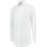 MALFINI Košile pánská Fitted Stretch Shirt bílá 38