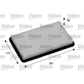 Klimatizace automobilu Filtr, vzduch v interiéru VALEO 698893