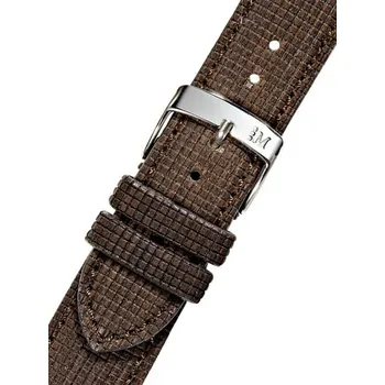 Řemínek na hodinky Kožený řemínek Morellato Marinetti M 5047C45.032, hnědý - 18 mm