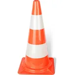 Dopravní kužel reflexní PVC Signus TC1 červenobílý reflexní, 50 cm (dva pruhy) - Kód: 04863