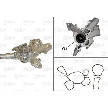 Chladič motoru Vodní čerpadlo, chlazení motoru VALEO 506601