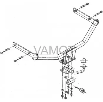 Tažné zařízení Tažné zařízení Seat Leon 5D (2000 - 2005) (534)