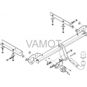 Auto-moto Tažné zařízení Subaru Impreza "(5D) (GH) (kromě WRX)" (2007 - 2012) (4649)