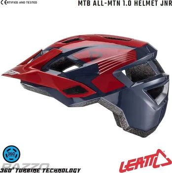 Cyklistická přilba Dětská MTB helma LEATT MTB 1.0 All-Mtn Junior Helmet V22 Chilli Youth
