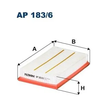 Vzduchový filtr Vzduchový filtr FILTRON AP 183/6
