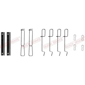 Brzdový systém Sada příslušenství, obložení kotoučové brzdy Quick Brake 109-1265