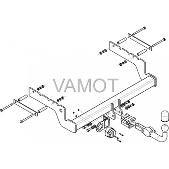 Auto-moto Tažné zařízení Ford Mondeo 5D (2000 - 2007) (5147)