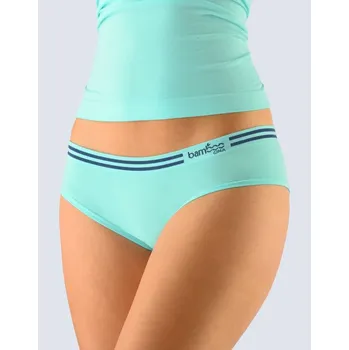 Kalhotky Dámské kalhotky Gina 04021P peprmint/popel S/M