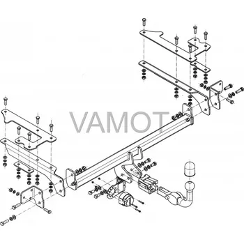 Tažné zařízení Tažné zařízení Honda Civic (5D) (2000 - 2005) (4507)