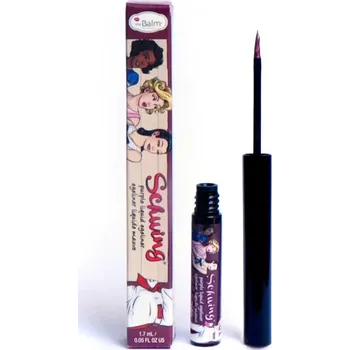 Oční linky theBalm Schwing! Odstín: purpurová Tekutá oční linka, 1,7 ml