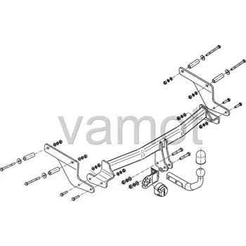Tažné zařízení Tažné zařízení Renault Captur I (2017 - 2019 (I)) (7478)