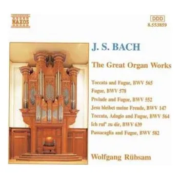 Zahraniční hudba CD Johann Sebastian Bach: The Great Organ Works 1997