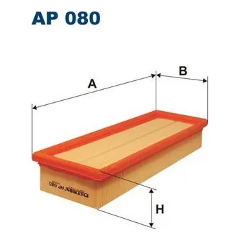 Filtr do auta Vzduchový filtr FILTRON AP 080