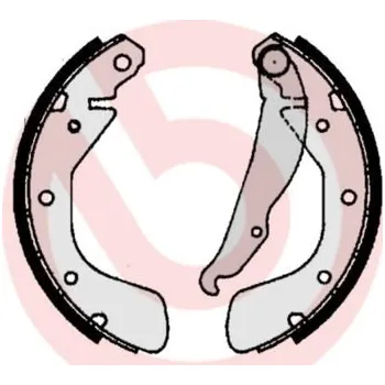 Brzdová čelist Sada brzdových čelistí BREMBO S 59 511