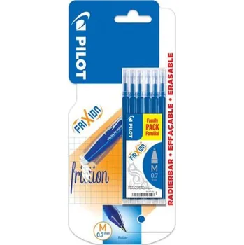 Náplň do psacích potřeb PILOT FriXion náplň 07, BL modrá 6 ks