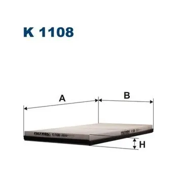 Autodíl Filtr, vzduch v interiéru FILTRON K 1108
