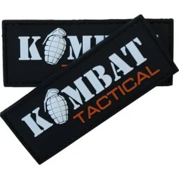 Nášivka plast KOMBAT TACTICAL s granátem VELCRO