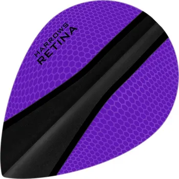 Příslušenství pro šipky Harrows Letky RETINA pear Purple/Black