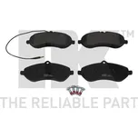 Sada brzdových destiček, kotoučová brzda NK 221961