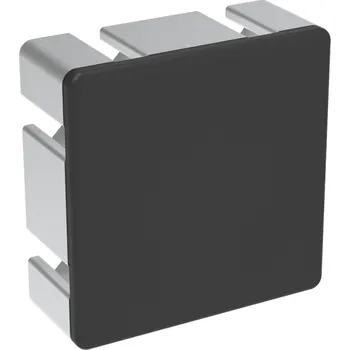 Stavební profil Alusic Záslepka profilu IM 30-6, 60x60, černá