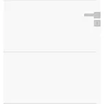 Interiérové dveře DRE Binito pravé 80 cm bílé LATINO2080P