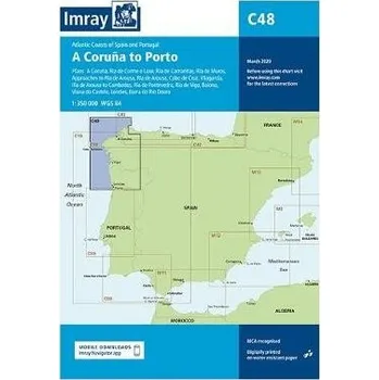 Cizojazyčná kniha Imray Chart C48 - Imray