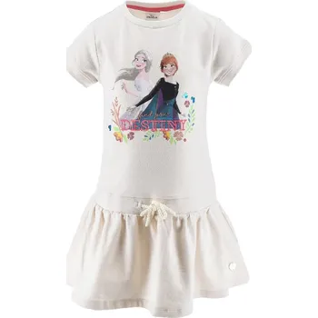 Dívčí šaty Smetanové letní šaty Disney Frozen Velikost: 116