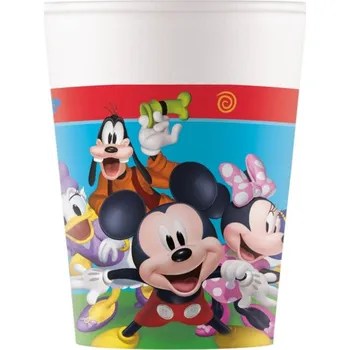 Procos Mickey Mouse party - Kelímky papírové 200 ml 8 ks
