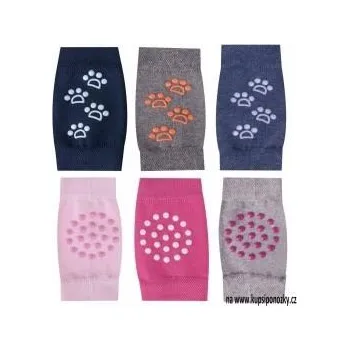 Dětské nákoleníky s protiskluzem barva holčičí