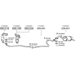 zadní tlumič výfuku Bosal 228-001