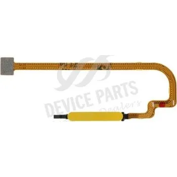 Flex kabel čtečky prstů Xiaomi Redmi 9T, Poco M3 Yellow / žlutý + senzor - originál