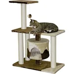 Škrabadlo pro kočky JADE Pro - kočičí domek, hnědá/písková