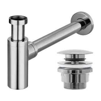 Sifon Aplomo umyvadlový sifon univerzální, chrom