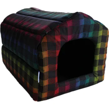 Pelíšek pro psa Rajen Bouda pro psy malá 42x33x28cm, motiv P-22