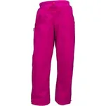 Dětské softshellové kalhoty Fantom do nápletu s fleecem růžové velikost 86