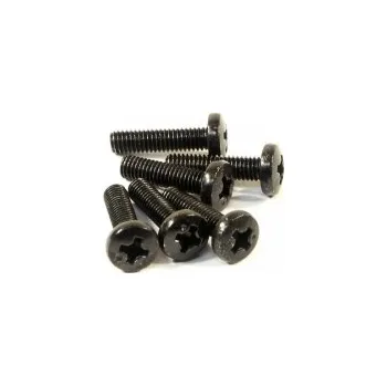 RC vybavení Šroub s půlkulatou hlavou M3x12mm (6ks)