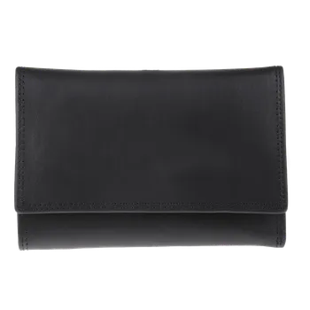 Peněženka NovaKabelka.cz Dámská kožená peněženka H33 Nero