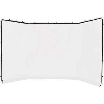 Fotopozadí Lastolite bílá látka pro panoramatická pozadí 4x2,3m , LB7627 - doprava zdarma