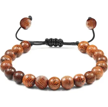 Náramek Náramek ze dřeva wenge, stahovací