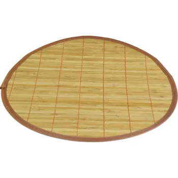 prostírání Vingo Bambusové kulaté prostírání s obšitím - 25 cm