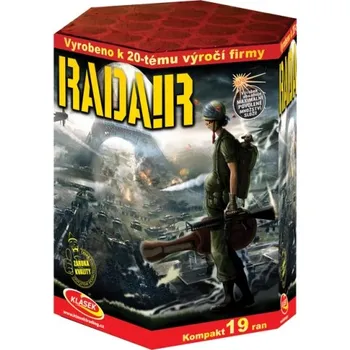 Zábavní pyrotechnika Radar 19 ran 30 mm