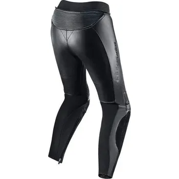 Moto kalhoty Rebelhorn REBEL LADY černé dámské kožené kalhoty na motorku 42