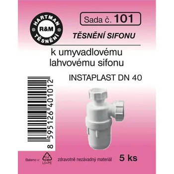 Sada k umyvadlovému lahvovému sifonu, č. 101