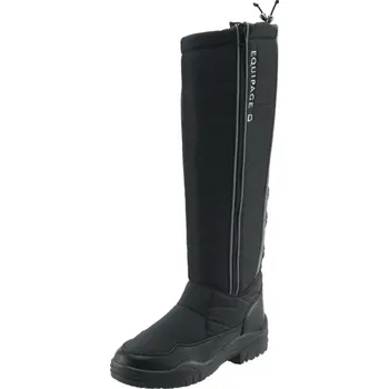 Jezdecká obuv Equipage Boty jezdecké New Alaska Equipage, dětské, zimní, černé 34