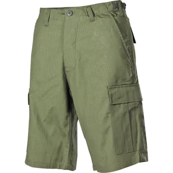 MFH Bermudy bavlněné zelené US BDU RipStop OD Green MFH® 01512B Vyberte velikost: M