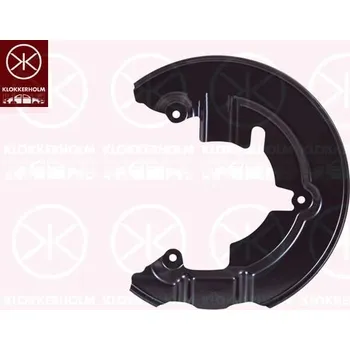 Brzdový kotouč Ochranný plech proti rozstřikování, brzdový kotouč KLOKKERHOLM 2536378