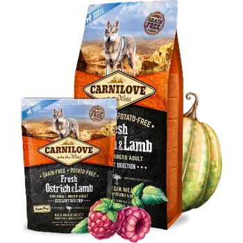 Carnilove Fresh Ostrich & Lamb for Small-Breed Dogs Balení: 1,5kg