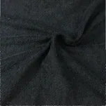 Froté prostěradlo černé, 220x200 cm 35220/048
